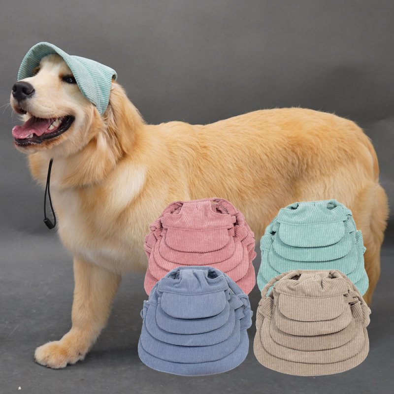 Duckbill cap for dogs — inspected supplier photo