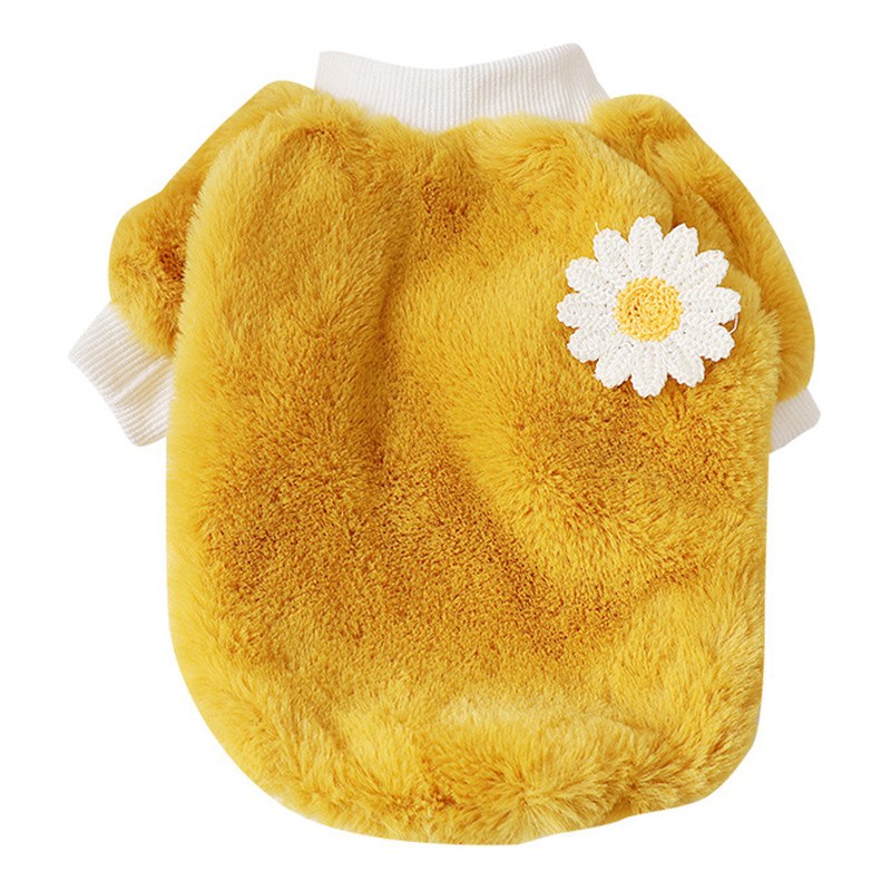 Winter Pet Coat Two-Leg Fleece Cotton Warm Jacket Dog Cat Cold Weather